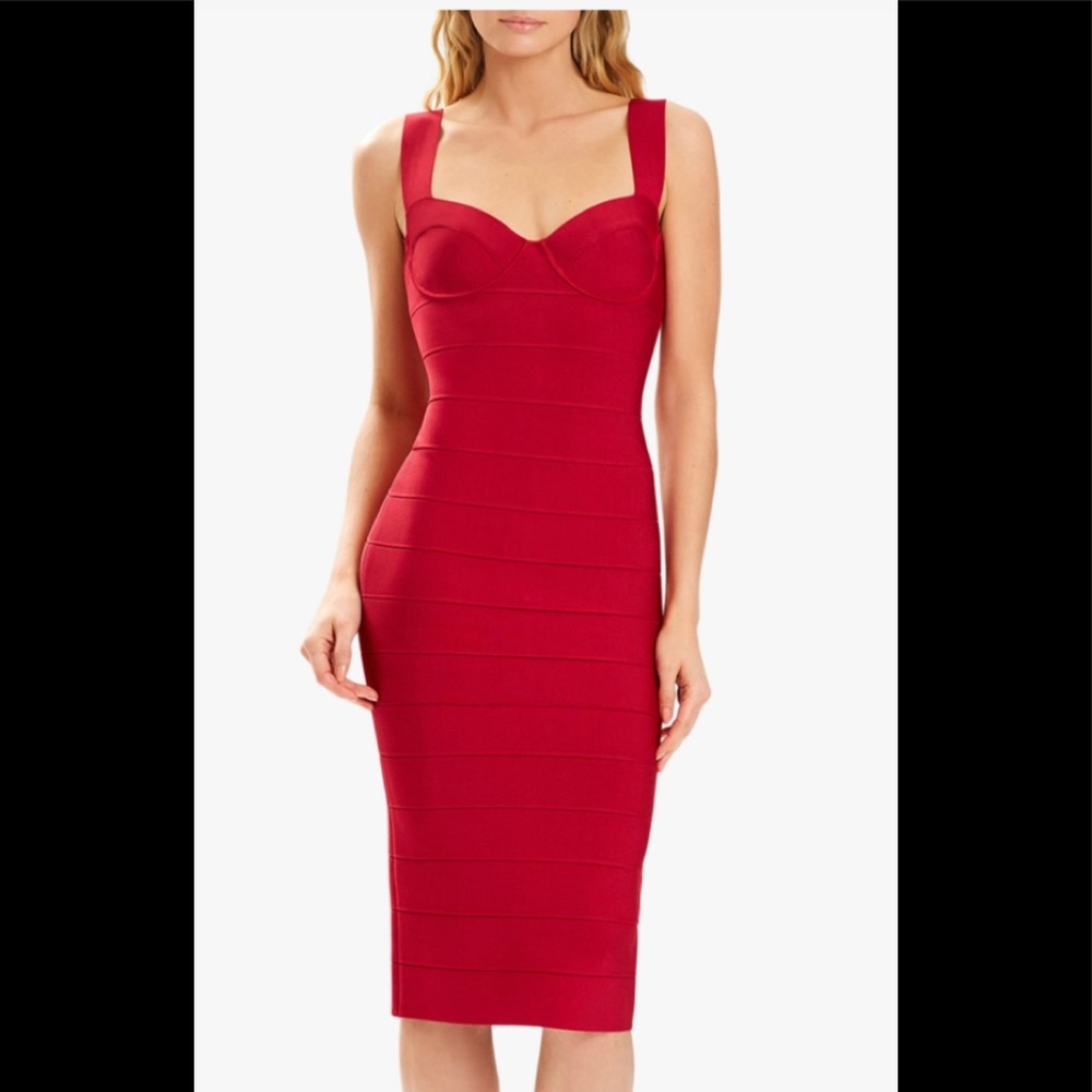 Hot Miami Styles Bandage Dress